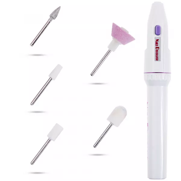 Set uscator lac de unghii si pila electrica, Lila Rossa