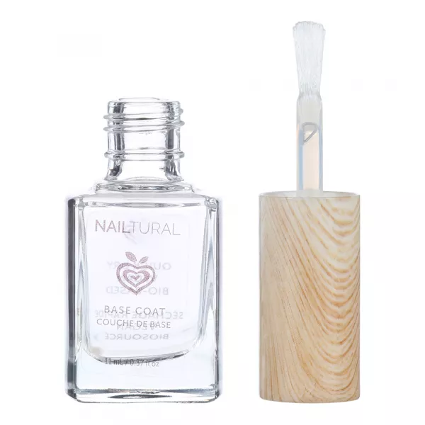 Vegan Base Coat pentru lac de unghii 11 ml, NAILTURAL
