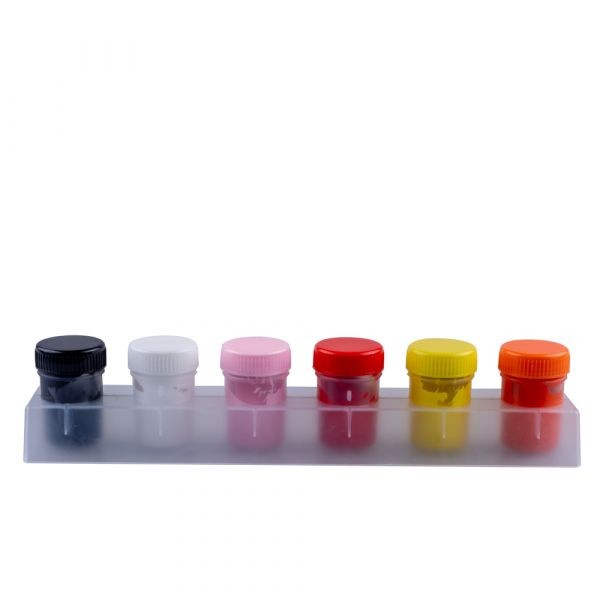 Vopsele acrilice 12 culori, pentru manichiura, 18ml, Lila Rossa