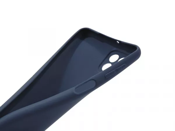 Husa de protectie Loomax, pentru Samsung Galaxy A22 4G, silicon subtire, albastru