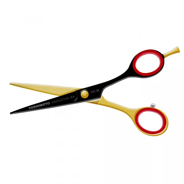 Foarfeca tuns, Yoshimoto innovation, 5.5 inch, gold-negru. I02-55