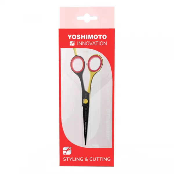 Foarfeca tuns, Yoshimoto innovation, 5.5 inch, gold-negru. I02-55