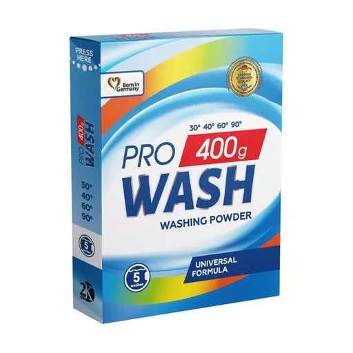 2K PRO WASH DETERGENT PUDRA UNIVERSAL 400G 8/BAX