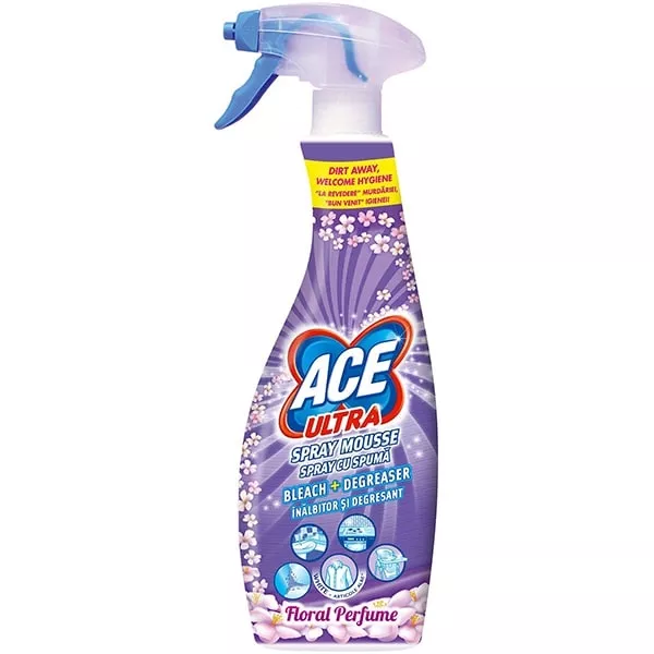 ACE ULTRA INALBITOR+DEGRESANT FLORAL SPRAY 700ML 10/BAX