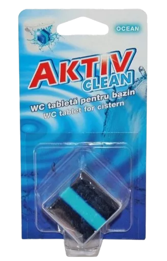 AKTIV CLEAN TABLETA PENTRU BAZIN WC OCEAN 50G 20/BAX