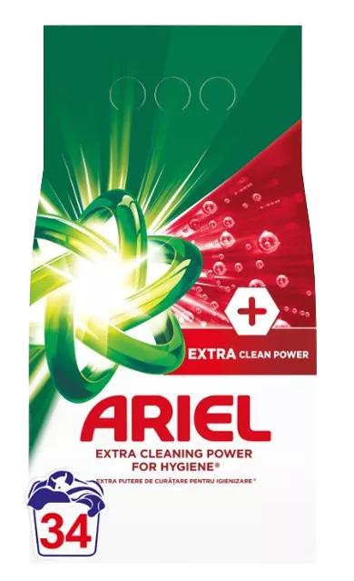 ARIEL DETERGENT AUTOMAT EXTRA CLEAN POWER 2.55KG 7/BAX