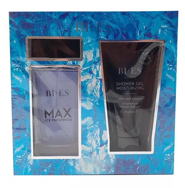 BI-ES SET MEN MAX ICE FRESHNESS (EDP+SHOWER GEL) 6SET/BAX