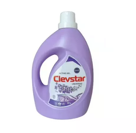 CLEVSTAR DETERGENT GEL LICHID UNIVERSAL 3L 4/BAX