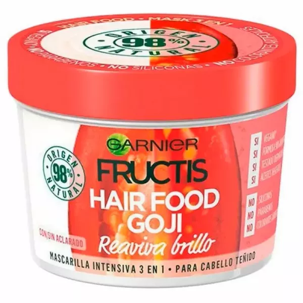 GARNIER MASCA PAR ULTIMATE BLENDS HAIR FOOD GOJI&SOY 390ML 6/BAX