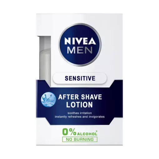 After shave - NIVEA AFTER SHAVE LOTION SENSITIVE 100ML 12/BAX, lucidiusmarket.ro