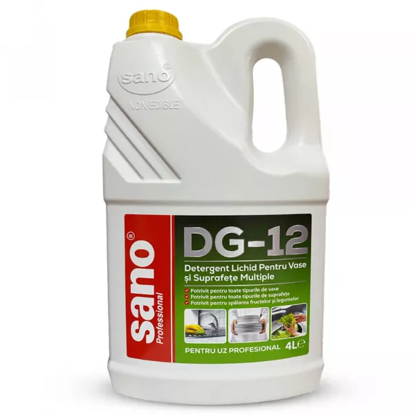 Detergent vase - SANO PROFESIONAL DG-12 DETERGENT VASE 4L 6/BAX, lucidiusmarket.ro