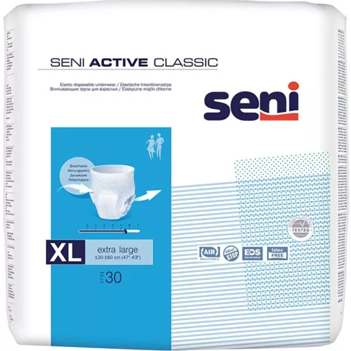 SENI SCUTECE ADULTI INCONTINENTA ACTIVE CLASSIC XL 30BUC/SET 3/BAX