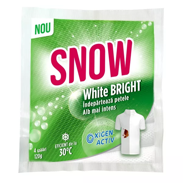 SNOW WHITE BRIGHT POWDER OXIGEN ACTIV PETE 120GR 24/BAX