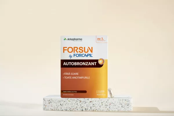 FORSUN FORCAPIL AUTOBRONZANT 30*CAPS.