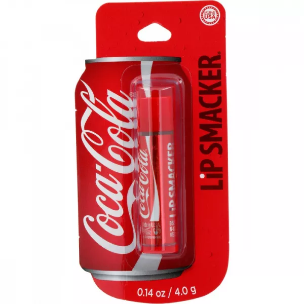 Balsam de buze Lip Smacker cu aroma de Coca Cola, 4g
