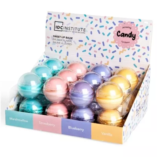 Balsam de buze IDC INSTITUTE Candy egg, Marshmallow 
