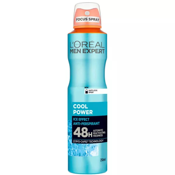 Antiperspirant deodorant Loreal Men Expert Cool Power 48h, 250ml