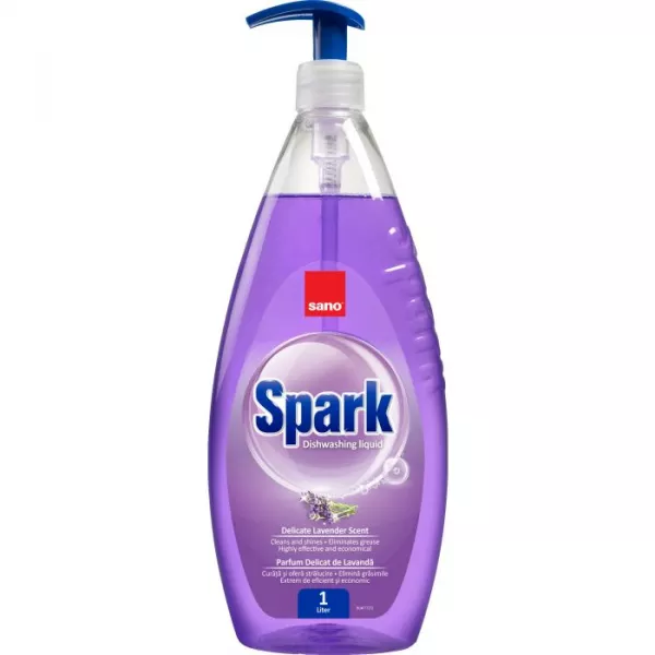 Detergent de vase SANO Spark Lavanda, 1l