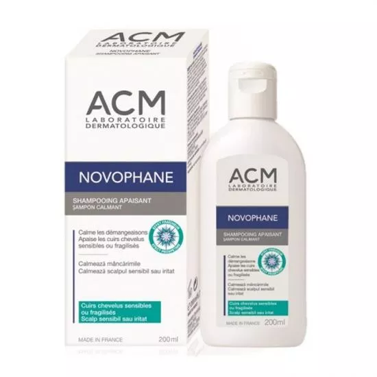 ACM Novophane sampon calmant pentru scalp sensibil sau iritat x 200ml