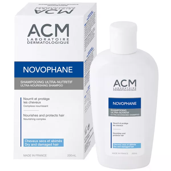 ACM Novophane sampon ultra-nutritiv, par uscat si degradat x 200ml