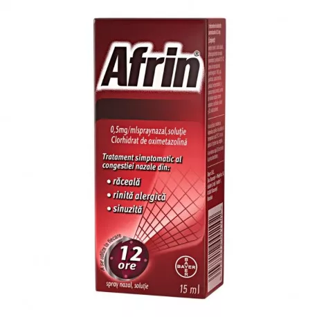 Afrin 0.05% spray nazal x 15ml