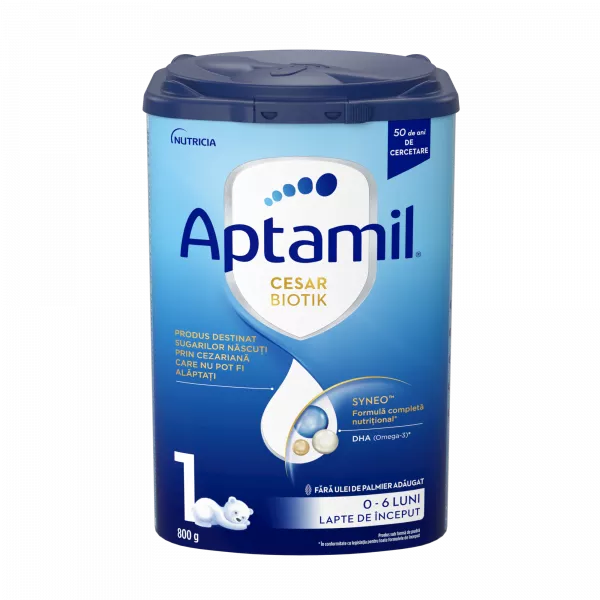 Aptamil 1 Cesar Biotik formula de lapte praf x 800 grame