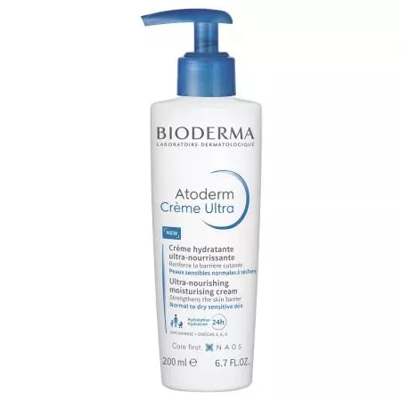 Bioderma Atoderm Crema Ultra pentru hidratare intensa x 200ml