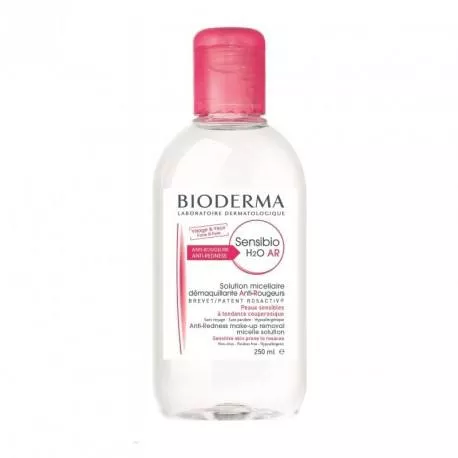 Bioderma Sensibio H2O AR x 250ml (lotiune micelara anti-roseata)