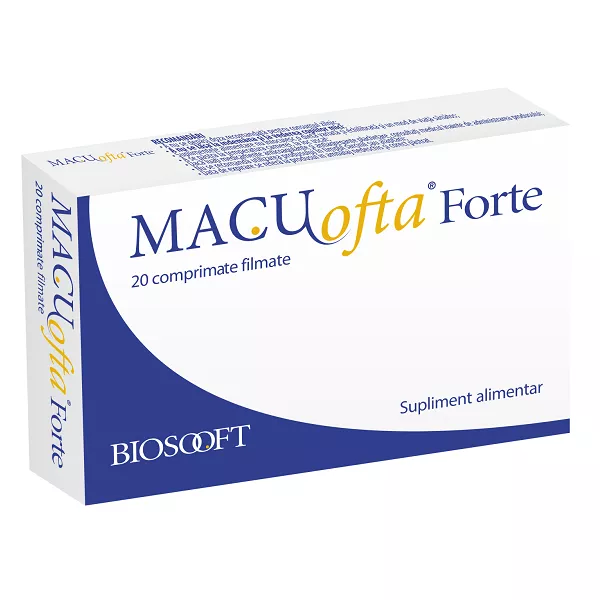 Biosooft Macuofta Forte x 20 comprimate