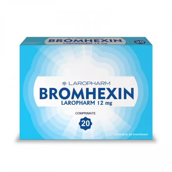 Bromhexin 12mg x 20 comprimate