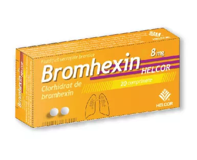 Bromhexin 8mg x 20 comprimate