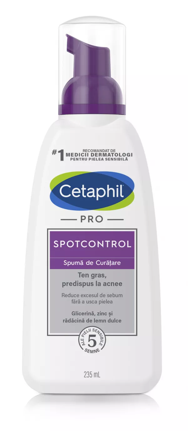 Cetaphil Pro Spot Control spuma de curatare x 235ml