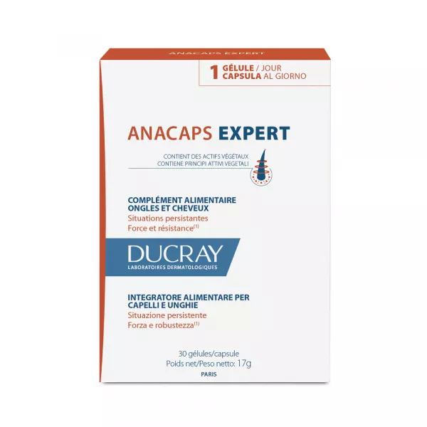 Ducray Anacaps Expert impotriva caderii parului x 30 capsule