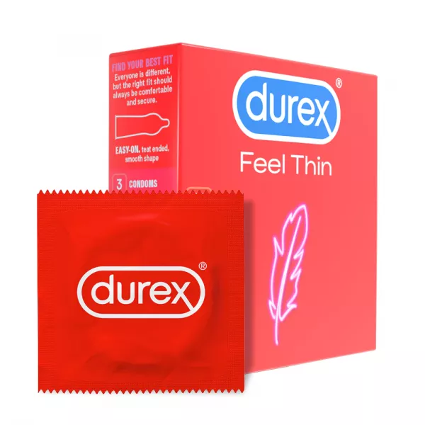 Durex Feel thin prezervative x 3 bucati