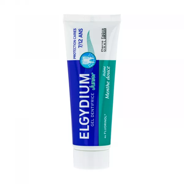 Elgydium Junior pasta de dinti pentru copii 7-12 ani cu aroma de menta x 50ml