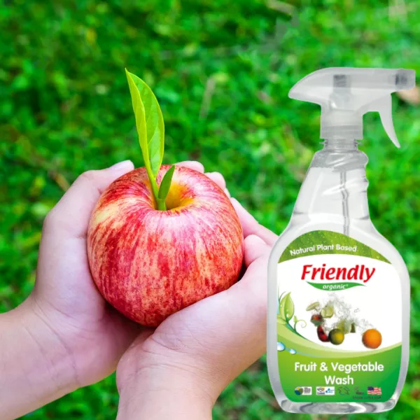 Friendly Detergent spray pentru curatare fructe si legume x 650ml