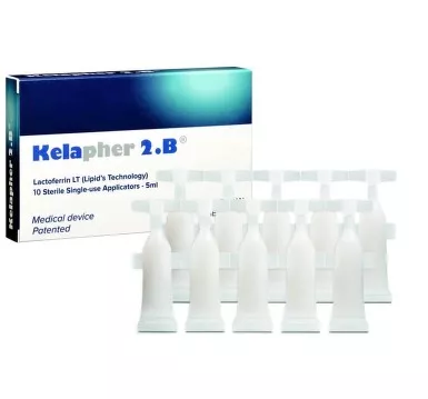 Kelapher 2B Nano-Lactoferina crema 10 flacoane x 3ml