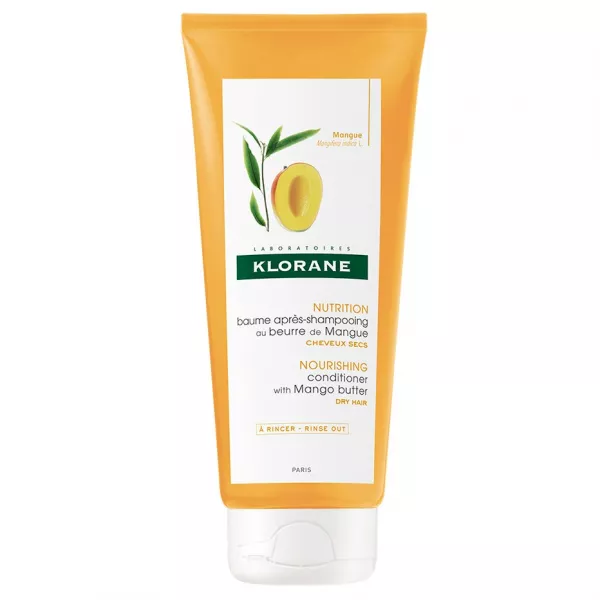 Klorane Hair balsam cu extract de mango, par uscat si deteriorat x 200ml