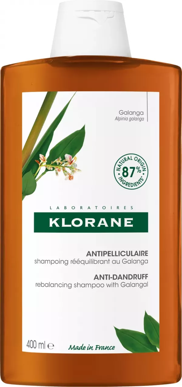 Klorane Hair Sampon anti-matreata cu Galangal x 400ml