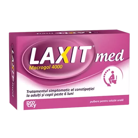 Laxit Med pulbere pentru solutie orala x 20 plicuri