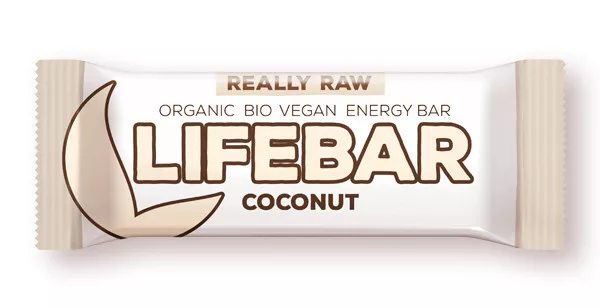 Lifebar baton cu cocos raw eco x 47 grame