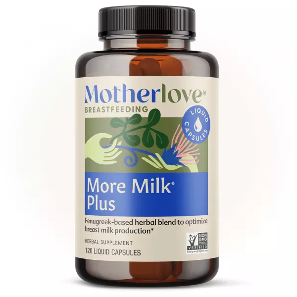 Motherlove More Milk plus pentru stimularea lactatiei x 120 capsule
