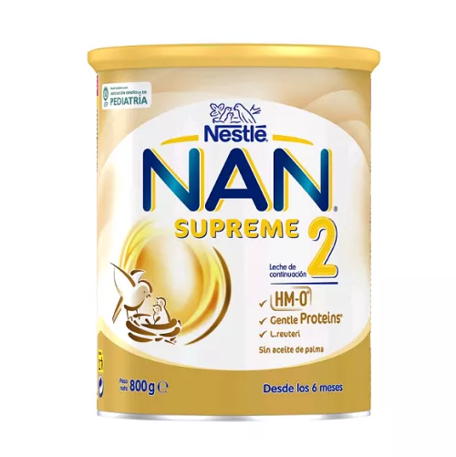 Nan 2 Supreme Pro, formula lapte praf 6-12 luni, 800 grame
