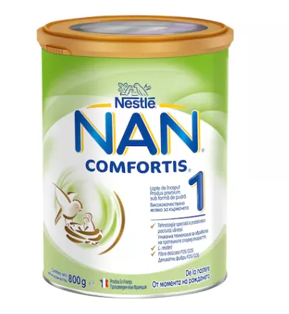 Nestle NAN COMFORTIS 1, Lapte praf de la nastere, 800 grame
