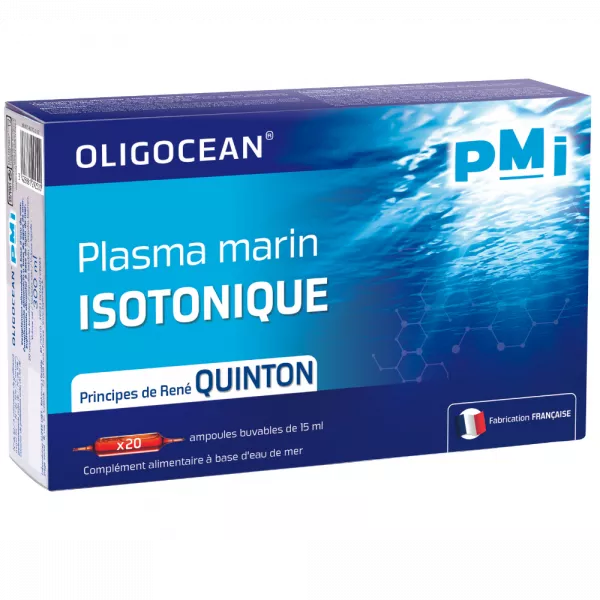 Oligocean Plasma marina Izotonica (metoda Rene Quinton) 15ml x 20 fiole