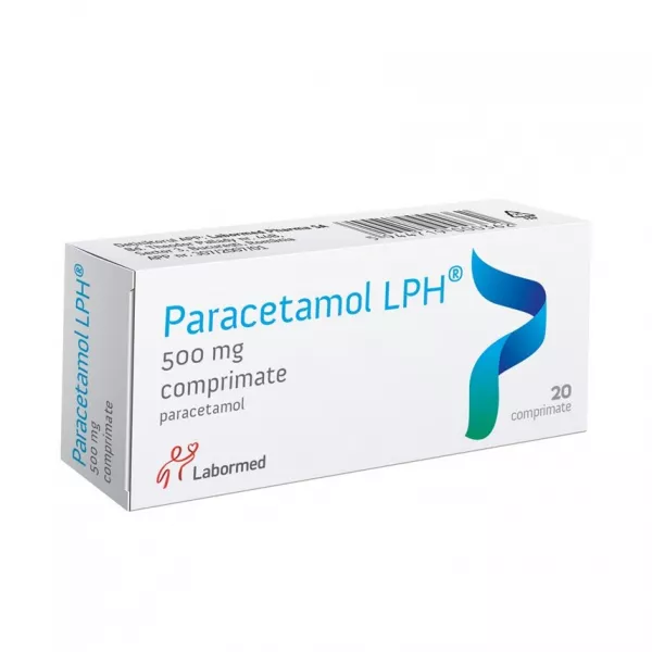 Paracetamol 500mg x 20 comprimate