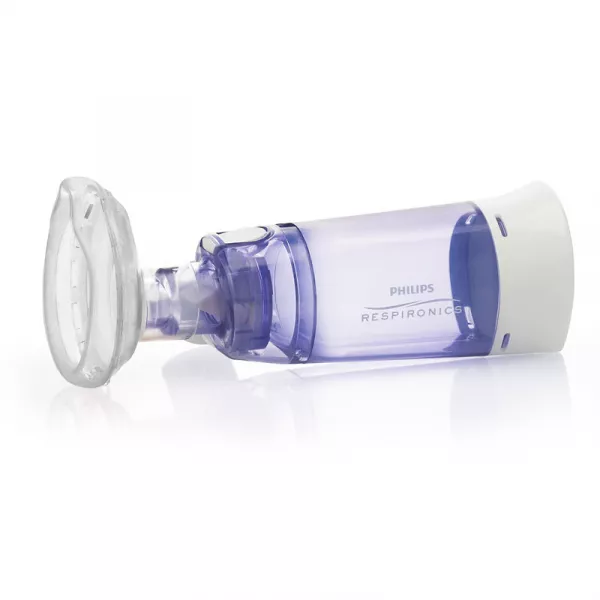 Philips Respironics Camera de inhalare Optichamber Diamond pentru copii, 0-18 luni