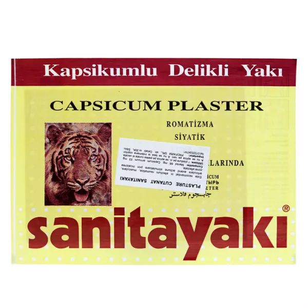 Plasture Antireumatic cu ardei iute Sanitayaki x 1 bucata