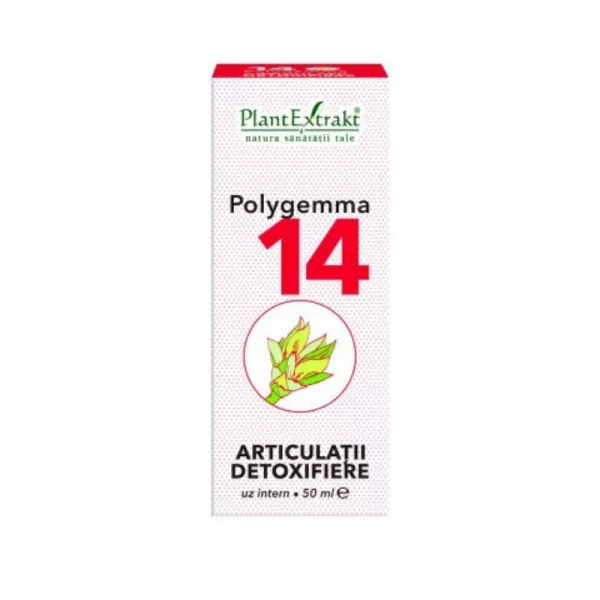 Polygemma 14 Articulatii detoxifiere x 50ml