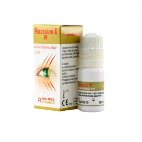 Potassium-U fara conservanti solutie oftalmica x 10ml